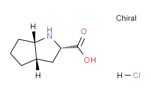 CAS No. 87269-86-1, (2S,3aS,6aS)-octahydrocyclopenta[b]pyrrole-2-carboxylic acid hydrochloride