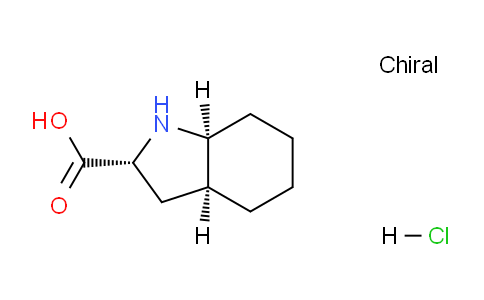 CAS No. 1004292-98-1, (2R,3aS,7aS)-Octahydro-1H-indole-2-carboxylic acid hydrochloride