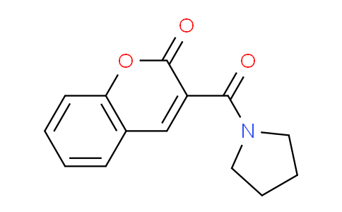 CAS No. 18144-50-8, 3-(Pyrrolidine-1-carbonyl)-2H-chromen-2-one