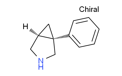 CAS No. 90821-77-5, (1R,5S)-1-phenyl-3-azabicyclo[3.1.0]hexane