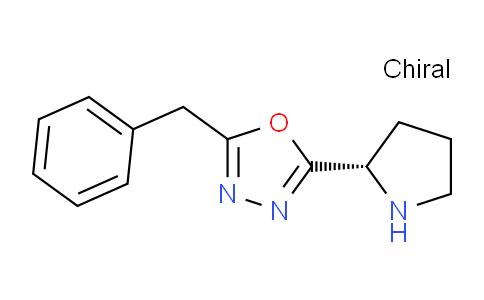 CAS No. 1253792-58-3, (S)-2-Benzyl-5-(pyrrolidin-2-yl)-1,3,4-oxadiazole