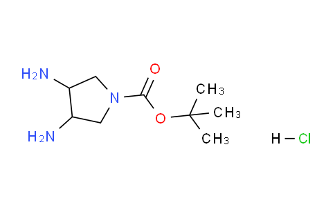 CAS No. 1846626-59-2, tert-butyl 3,4-diaminopyrrolidine-1-carboxylate;hydrochloride