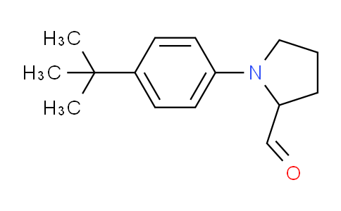 CAS No. 1890231-81-8, 1-(4-tert-butylphenyl)pyrrolidine-2-carbaldehyde