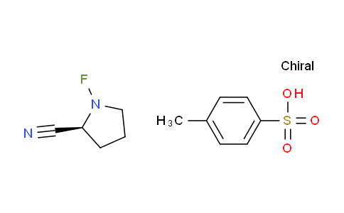 CAS No. 1584652-40-3, (2S)-cyano-(4R)-fluoro-pyrrolidine p-toluenesulfonate