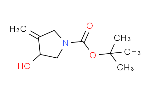 CAS No. 390381-86-9, tert-butyl 3-hydroxy-4-methylidenepyrrolidine-1-carboxylate