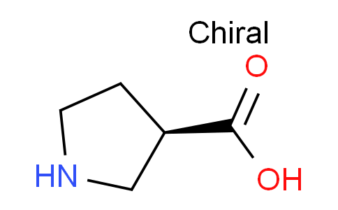 CAS No. 68464-02-8, (R)-pyrrolidine-3-carboxylic acid