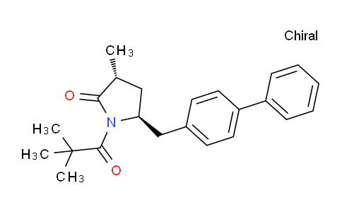 CAS No. 1038924-66-1, (3R,5S)-5-[(Biphenyl-4-yl)methyl]-1-(2,2-dimethylpropionyl)-3-methylpyrrolidin-2-one