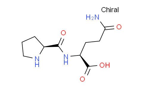 CAS No. 18668-08-1, (2S)-5-amino-5-oxo-2-[[(2S)-pyrrolidine-2-carbonyl]amino]pentanoic acid