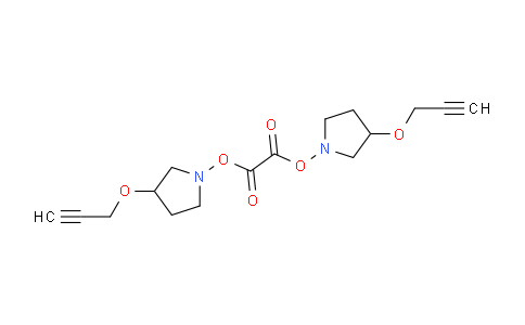 CAS No. 1383133-88-7, 3-(prop-2-yn-1-yloxy)pyrrolidine oxalate