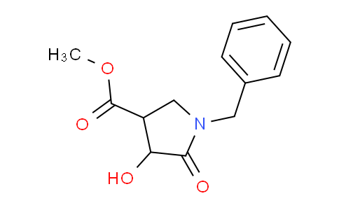 CAS No. 1822823-43-7, methyl 1-benzyl-4-hydroxy-5-oxopyrrolidine-3-carboxylate