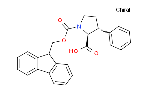 CAS No. 1579983-87-1, (2S,3R)-1-(9H-fluoren-9-ylmethoxycarbonyl)-3-phenylpyrrolidine-2-carboxylic acid