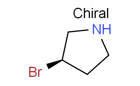 CAS No. 1289584-85-5, (R)-3-Bromopyrrolidine