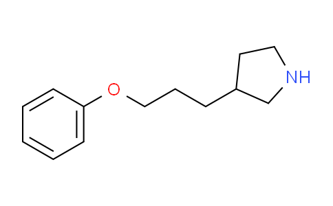 CAS No. 1220038-47-0, 3-(3-Phenoxypropyl)pyrrolidine