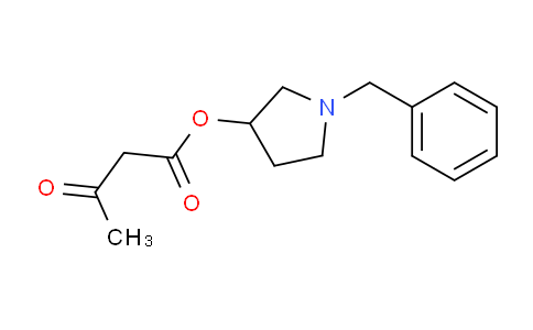 CAS No. 101930-01-2, (3S)-3-Oxo-butanoic acid 1-(phenylmethyl)-3-pyrrolidinyl ester