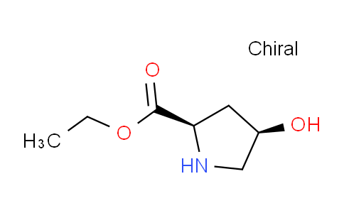 CAS No. 132666-67-2, (2R,4R)-Ethyl 4-hydroxypyrrolidine-2-carboxylate
