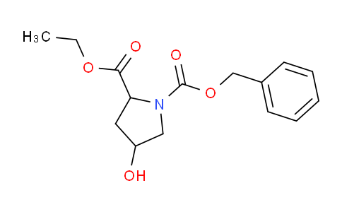 CAS No. 103667-57-8, (4R)-1-Benzyl 2-ethyl 4-hydroxypyrrolidine-1,2-dicarboxylate