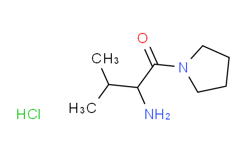CAS No. 1236266-10-6, 2-Amino-3-methyl-1-(pyrrolidin-1-yl)butan-1-one hydrochloride