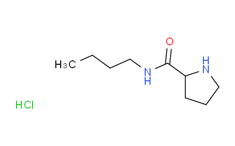 CAS No. 1236266-64-0, N-Butylpyrrolidine-2-carboxamide hydrochloride