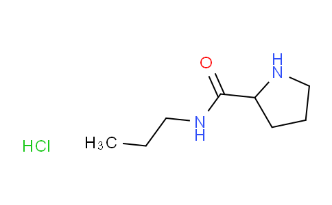 CAS No. 1236267-64-3, N-Propylpyrrolidine-2-carboxamide hydrochloride