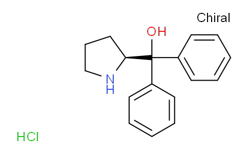 CAS No. 148719-90-8, (S)-Diphenyl(pyrrolidin-2-yl)methanol hydrochloride