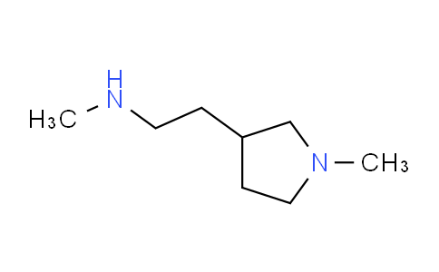 CAS No. 1048916-86-4, N-Methyl-2-(1-methylpyrrolidin-3-yl)ethanamine