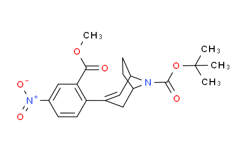 CAS No. 900503-41-5, 8-Boc-3-(2-methoxycarbonyl-4-nitrophenyl)-8-aza-bicyclo[3.2.1]oct-2-ene