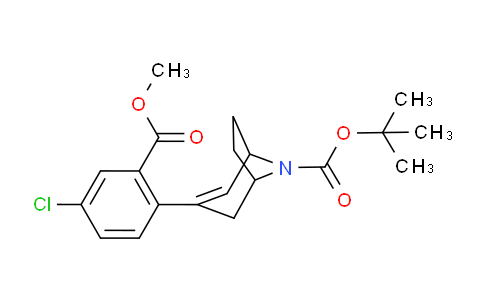 CAS No. 900503-40-4, 8-Boc-3-(4-chloro-2-methoxycarbonylphenyl)-8-aza-bicyclo[3.2.1]oct-2-ene