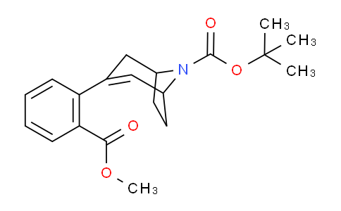 CAS No. 900503-39-1, 8-Boc-3-(2-methoxycarbonylphenyl)-8-aza-bicyclo[3.2.1]oct-2-ene