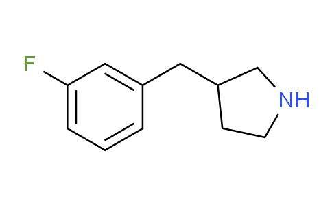 1000198-80-0 | 3-(3-Fluorobenzyl)pyrrolidine