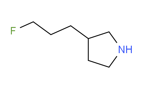 CAS No. 1220030-84-1, 3-(3-Fluoropropyl)pyrrolidine