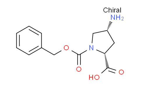 CAS No. 1217459-54-5, (2R,4R)-1-Cbz-4-Aminopyrrolidine-2-carboxylic acid