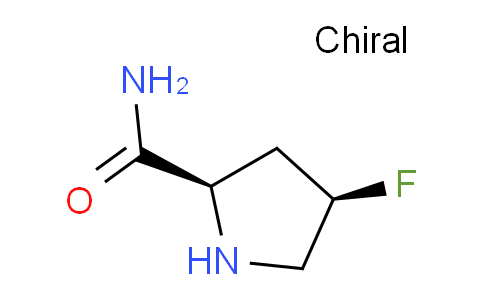 CAS No. 1064078-38-1, (2R,4R)-4-Fluoropyrrolidine-2-carboxamide