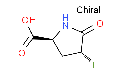 CAS No. 160705-72-6, (2S,4R)-4-Fluoro-5-oxopyrrolidine-2-carboxylic acid