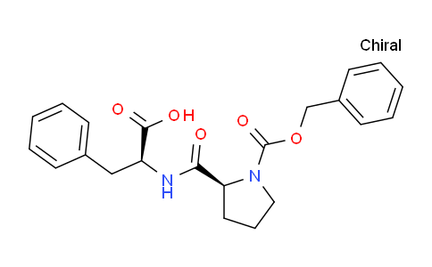 CAS No. 17350-17-3, (S)-2-((S)-1-((Benzyloxy)carbonyl)pyrrolidine-2-carboxamido)-3-phenylpropanoic acid