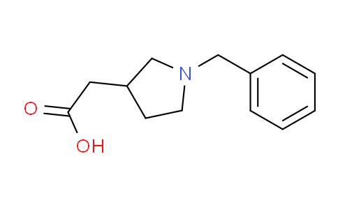 CAS No. 28719-93-9, 2-(1-Benzyl-3-pyrrolidinyl)acetic acid