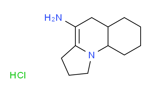CAS No. 175136-54-6, 1,2,3,5,5a,6,7,8,9,9a-Decahydropyrrolo[1,2-a]quinolin-4-amine hydrochloride