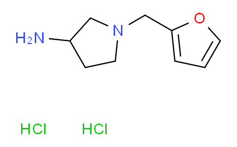 CAS No. 169452-23-7, 1-(Furan-2-ylmethyl)pyrrolidin-3-amine dihydrochloride