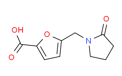 CAS No. 927802-89-9, 5-((2-Oxopyrrolidin-1-yl)methyl)furan-2-carboxylic acid