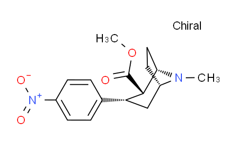 CAS No. 127279-73-6, (1R,2S,3S,5S)-Methyl 8-methyl-3-(4-nitrophenyl)-8-azabicyclo[3.2.1]octane-2-carboxylate