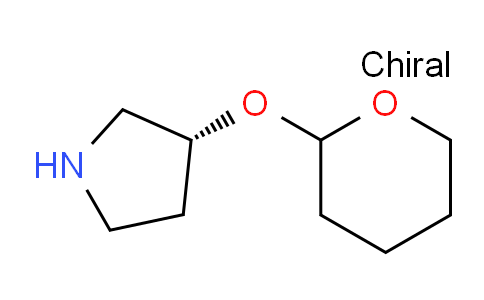 CAS No. 183540-38-7, (3R)-3-((Tetrahydro-2H-pyran-2-yl)oxy)pyrrolidine