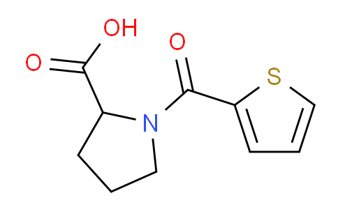CAS No. 117918-58-8, 1-(Thiophene-2-carbonyl)pyrrolidine-2-carboxylic acid