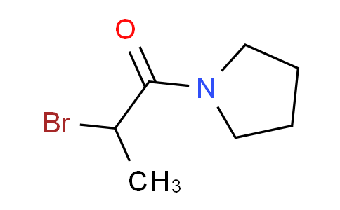 CAS No. 54537-48-3, 2-Bromo-1-(pyrrolidin-1-yl)propan-1-one