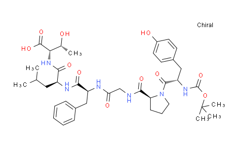 CAS No. 141261-96-3, (6S,9S,12S)-6-Benzyl-1-((S)-1-((S)-2-((tert-butoxycarbonyl)amino)-3-(4-hydroxyphenyl)propanoyl)pyrrolidin-2-yl)-12-((R)-1-hydroxyethyl)-9-isobutyl-1,4,7,10-tetraoxo-2,5,8,11-tetraazatridecan-13-oic acid