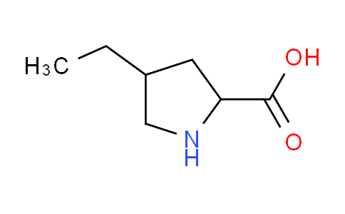 CAS No. 1521966-39-1, 4-Ethylpyrrolidine-2-carboxylic acid