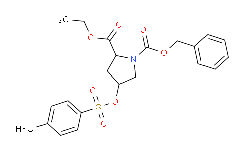 CAS No. 130830-60-3, (2R,4R)-1-Benzyl 2-ethyl 4-(tosyloxy)pyrrolidine-1,2-dicarboxylate
