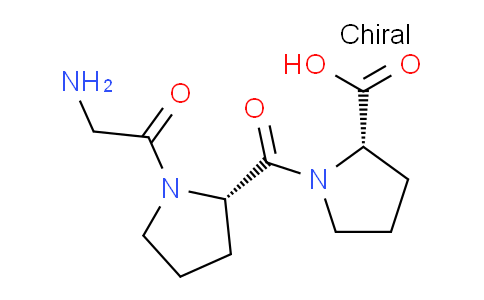 CAS No. 13100-15-7, (S)-1-((S)-1-(2-Aminoacetyl)pyrrolidine-2-carbonyl)pyrrolidine-2-carboxylic acid