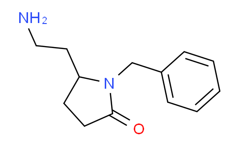 CAS No. 1253654-23-7, 5-(2-Aminoethyl)-1-benzylpyrrolidin-2-one