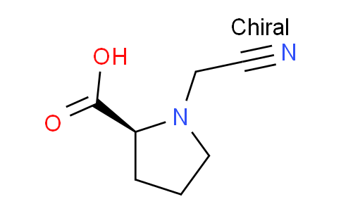 CAS No. 713540-69-3, (S)-1-(Cyanomethyl)pyrrolidine-2-carboxylic acid