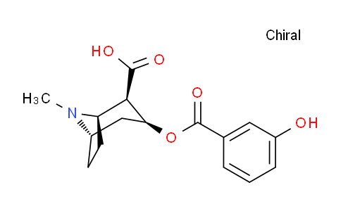 MC738634 | 129944-99-6 | (1R,2R,3S,5S)-3-((3-Hydroxybenzoyl)oxy)-8-methyl-8-azabicyclo[3.2.1]octane-2-carboxylic acid