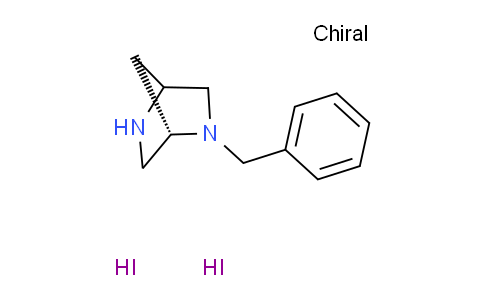 CAS No. 5260-28-6, (1S)-2-Benzyl-2,5-diazabicyclo[2.2.1]heptane dihydroiodide